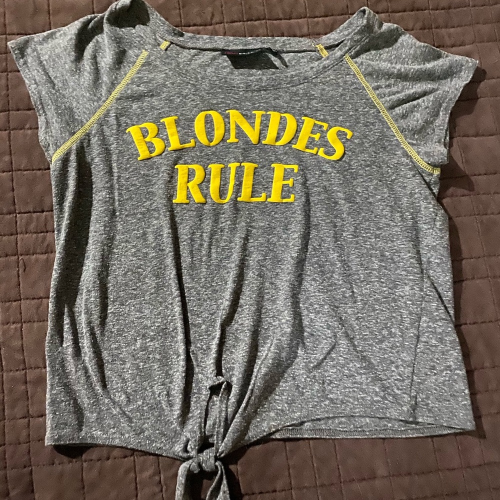 Blondes 👱🏼‍♀️ Rule shirt